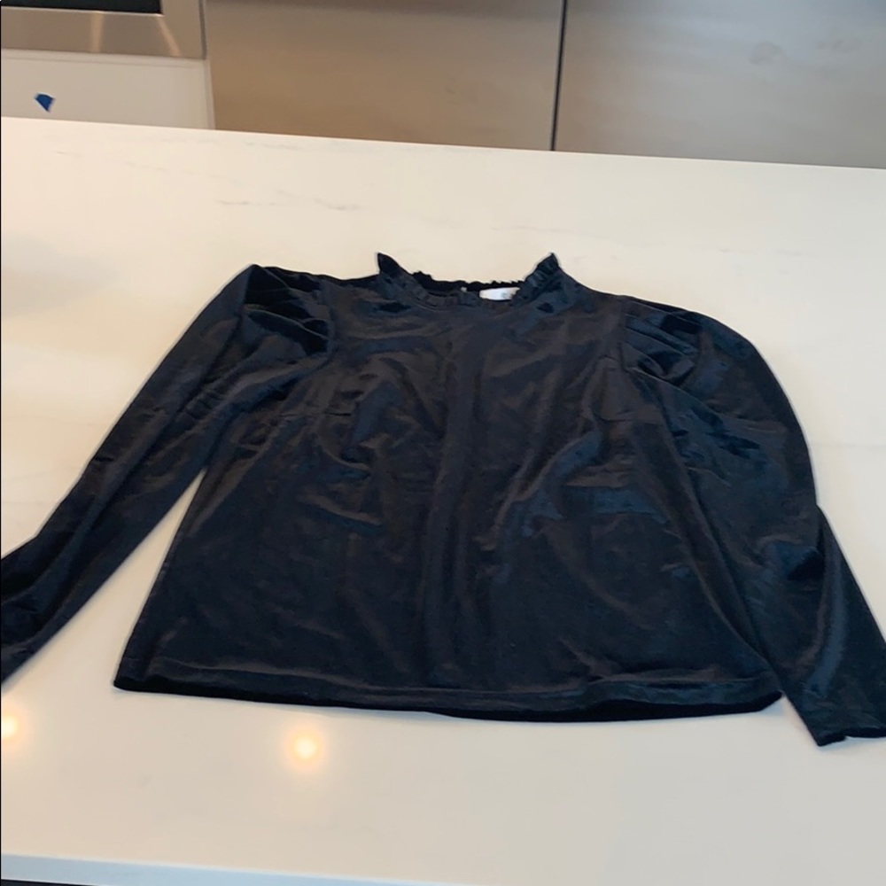 Black Velvet Top